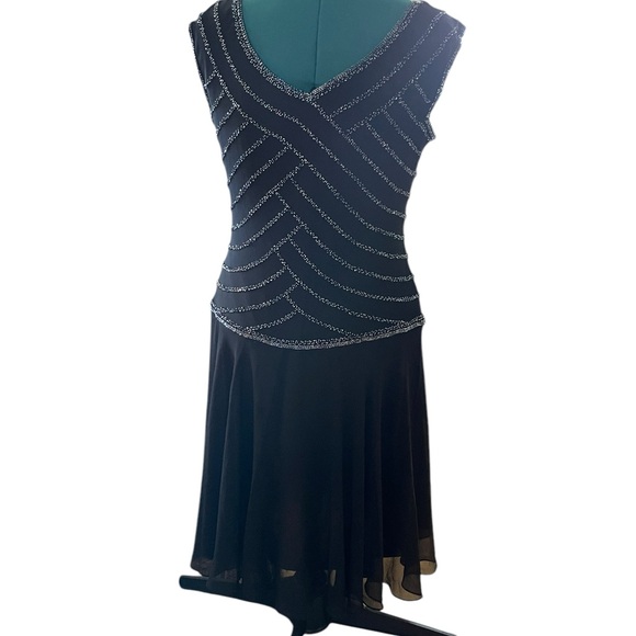 Black Cocktail Dress - Picture 2 of 4